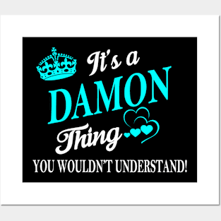 DAMON Posters and Art